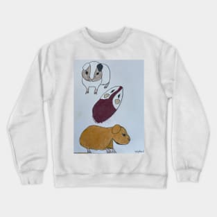 The Three Guinea Pigs Crewneck Sweatshirt